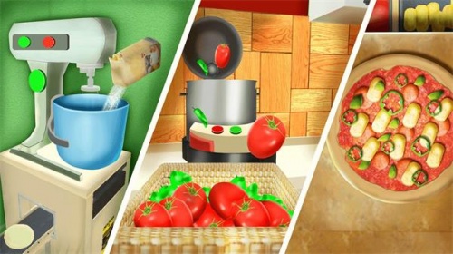 比萨饼模拟3D烹饪手游下载_比萨饼模拟3D烹饪中文版下载v1.2 安卓版 运行截图2