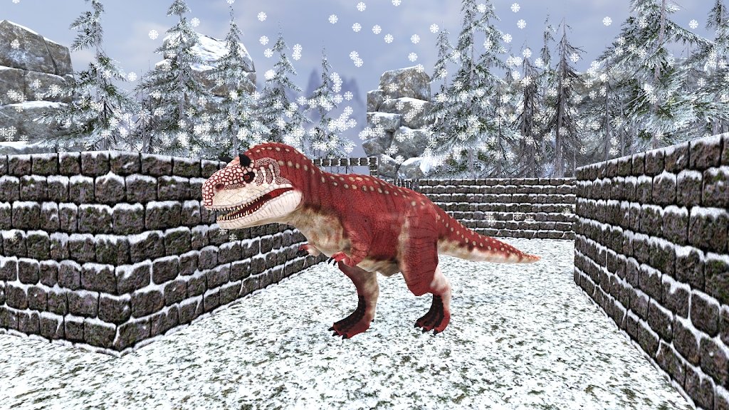 野生恐龙冬季丛林3D游戏下载_野生恐龙冬季丛林3D免费版下载v1.0 安卓版 运行截图2