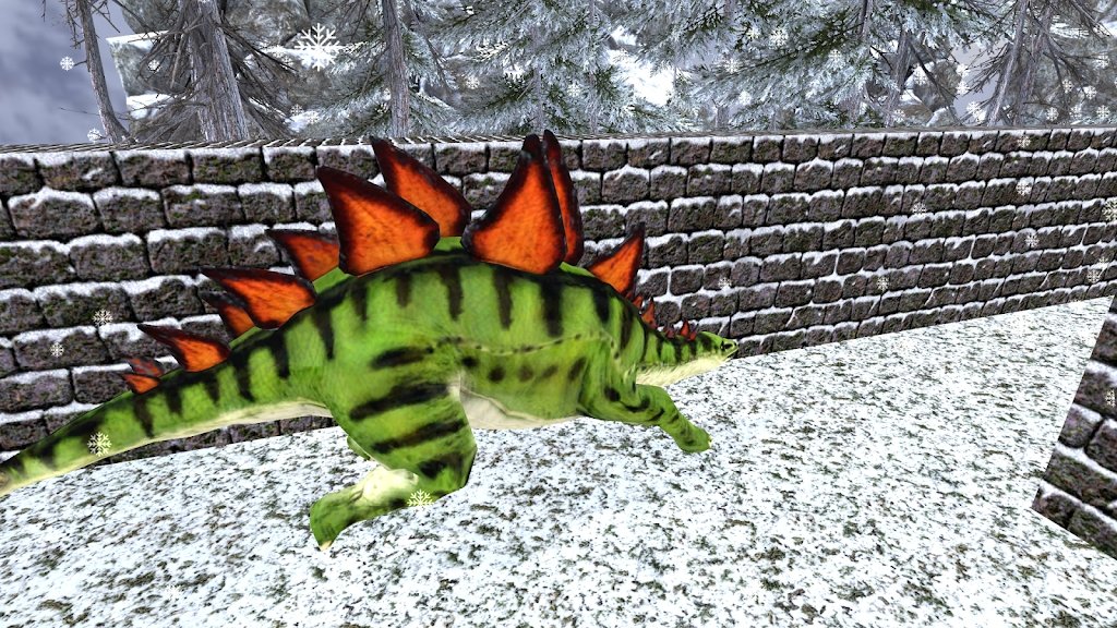 野生恐龙冬季丛林3D游戏下载_野生恐龙冬季丛林3D免费版下载v1.0 安卓版 运行截图3