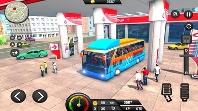 长途汽车驾驶模拟器3D中文版去广告最新游戏下载_长途汽车驾驶模拟器2022安卓版下载 运行截图1