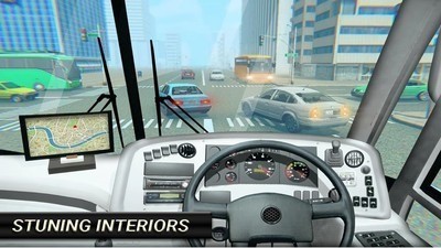 长途汽车驾驶模拟器3D中文版去广告最新游戏下载_长途汽车驾驶模拟器2022安卓版下载 运行截图2