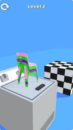 叠椅跳一跳最新版下载_叠椅跳一跳游戏下载v1.0 安卓版 运行截图1