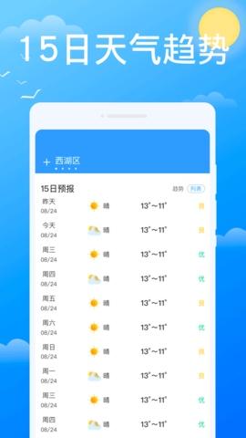必看天气app免费版下载_必看天气最新版手机下载v1.0.0 安卓版 运行截图2