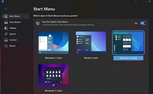 Stardock Start11下载_Stardock Start11(Win11经典开始菜单工具)最新版v1.0 运行截图1