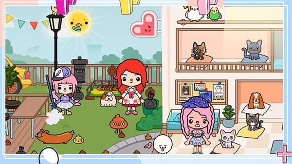 小女孩的宠物世界最新版游戏下载_小女孩的宠物世界免费版手机下载v2.0 安卓版 运行截图2