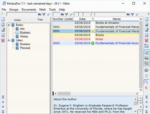 ModusDoc中文版下载_ModusDoc(分类信息管理工具) v7.3.313 绿色版下载 运行截图1