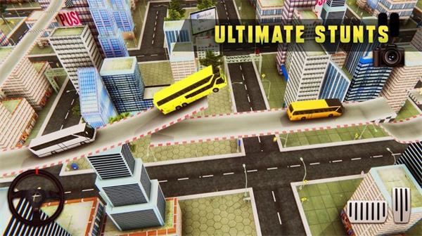城市公车巴士特技最新版免费下载_城市公车巴士特技游戏下载安卓版v1.4 安卓版 运行截图3