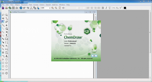 ChemDraw mac版下载_ChemDraw for mac(化学结构绘制工具) v20 破解版下载 运行截图1