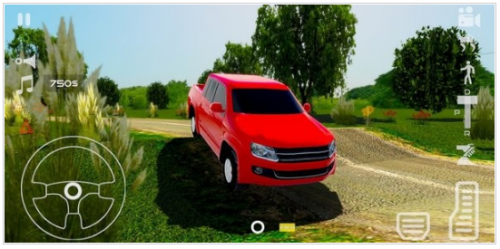 越野皮卡车破解中文版下载_OffRoad Pickup Truck Driving安卓版下载v1.0.1 运行截图3