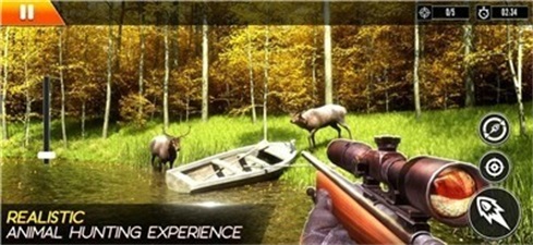 狙击鹿狩猎最新版下载_狙击鹿狩猎游戏手机版下载v1.0 安卓版 运行截图2