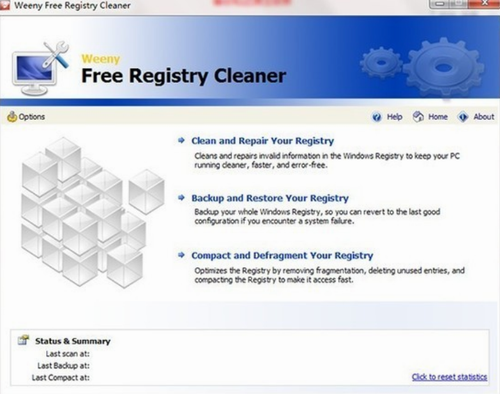 Weeny Free Registry Cleaner官网版下载_Weeny Free Registry Cleaner(注册表清理工具) v1.1 最新版下载 运行截图1