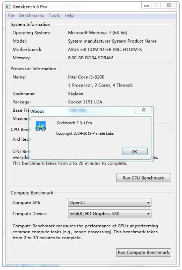 Geekbench 5 Pro官方版下载_Geekbench 5 Pro绿色便携版下载v5.1.1 运行截图3