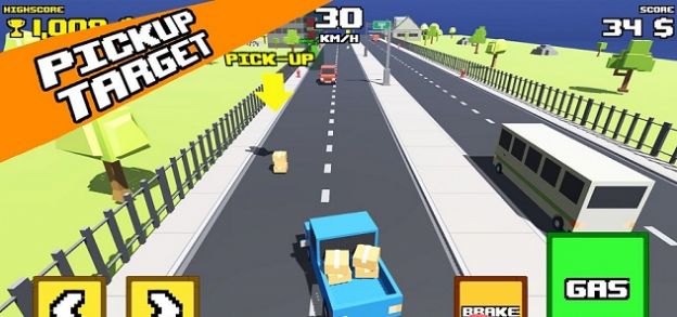 疯狂的公路皮卡车游戏安卓版下载_疯狂的公路皮卡车最新版下载v1.0 安卓版 运行截图1