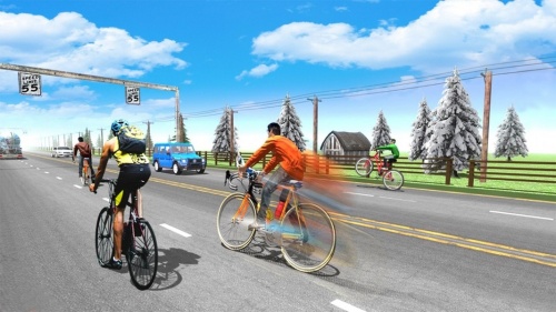 模拟自行车大赛安卓版下载_模拟自行车大赛手机版下载v1.0 安卓版 运行截图1