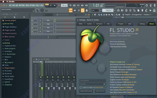 FL Studio mac破解版下载_FL Studio mac v20.6.2.1549 中文版下载 运行截图1