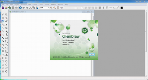 ChemDraw破解版下载_ChemDraw(化学结构绘图工具) v20 最新版下载 运行截图1