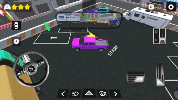 3D平面停车场