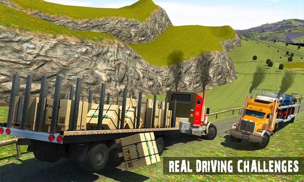 大卡车运输司机3D安卓版下载_大卡车运输司机3D游戏下载v1.1 安卓版 运行截图3