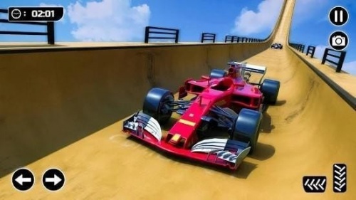 超级坡道方程式赛车特技免费版游戏下载_超级坡道方程式赛车特技最新版下载v1.0.1 安卓版 运行截图2