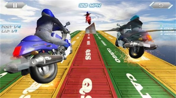 英雄摩托车特技游戏免费版下载_英雄摩托车特技最新版下载v1.0.0 安卓版 运行截图1