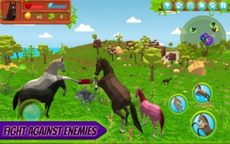 马家族动物模拟器3D游戏免费版下载_马家族动物模拟器3D最新版手机下载v1.052 安卓版 运行截图2
