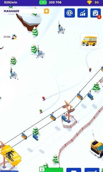 空闲滑雪场大亨下载-空闲滑雪场大亨安卓游戏下载v1.6.5 运行截图2