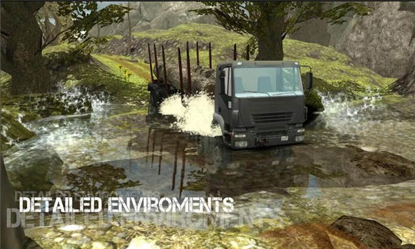 模拟驾驶大卡车3D免费版下载_模拟驾驶大卡车3D游戏下载v1.0 安卓版 运行截图1