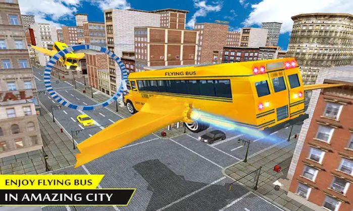 高中飞行公交车模拟器安卓游戏下载_高中飞行公交车模拟器2022版下载v1.7 安卓版 运行截图3