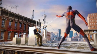 蜘蛛侠英雄超级绳索英雄游戏手机版下载_蜘蛛侠英雄超级绳索英雄免费中文版下载v1.0.1 安卓版 运行截图1
