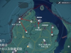 幻塔人工岛浮空岛路线图及隐藏奖励全收集：岛屿据点隐藏金核[多图]