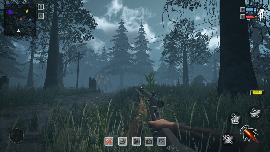 森林大脚怪狩猎最新版下载_森林大脚怪狩猎游戏下载v1.0 安卓版 运行截图2