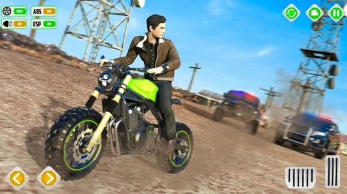 极限摩托车模拟器3D游戏下载_极限摩托车模拟器3D游戏最新版下载v1.0 安卓版 运行截图2