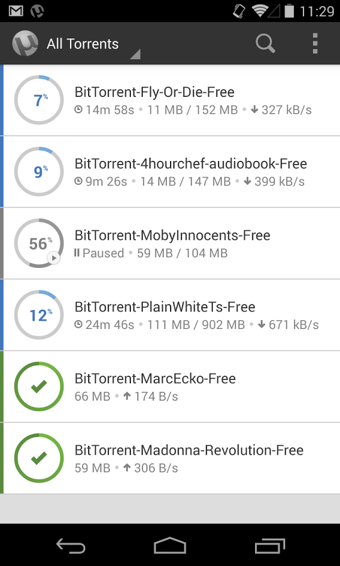uTorrent软件中文版免费下载_uTorrent手机版下载v2.18 安卓版 运行截图4
