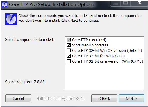 core ftp pro最新中文版下载_core ftp pro破解版下载（附破解补丁） 运行截图2