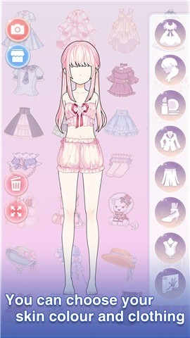 动漫装扮女孩自由公主游戏下载_动漫装扮女孩自由公主游戏下载 运行截图2