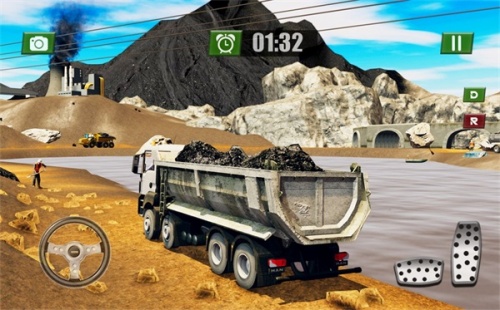 卡车运煤模拟器游戏安卓版下载_卡车运煤模拟器最新版下载v1.2 安卓版 运行截图3