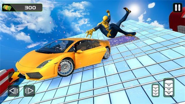 超级英雄汽车特技赛车安卓版下载_超级英雄汽车特技赛车游戏下载v1.0 安卓版 运行截图3