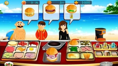 海滩餐厅厨师长游戏下载_海滩餐厅厨师长免费最新版下载v1.0 安卓版 运行截图3