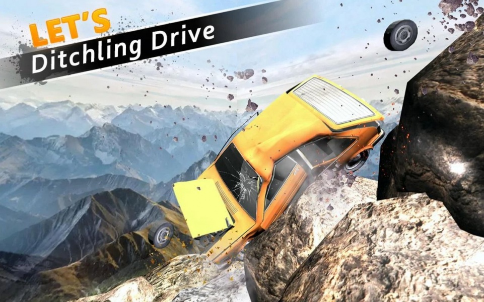 汽车碰撞飞跃峡谷安卓游戏下载_汽车碰撞飞跃峡谷手机版下载v2.1 安卓版 运行截图3