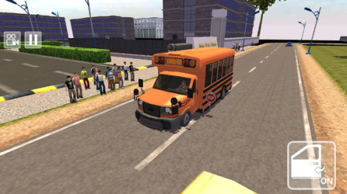 校车巴士接送模拟器下载-校车巴士接送模拟器游戏安卓版下载v3.7 安卓版 运行截图1