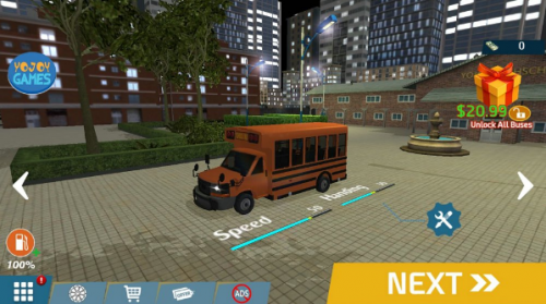 校车巴士接送模拟器下载-校车巴士接送模拟器游戏安卓版下载v3.7 安卓版 运行截图3