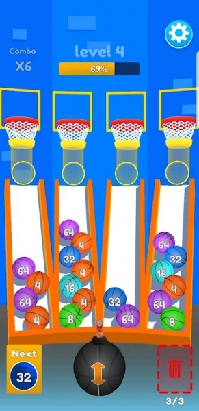 Basket2048游戏下载_Basket2048最新版下载v0.1 安卓版 运行截图2
