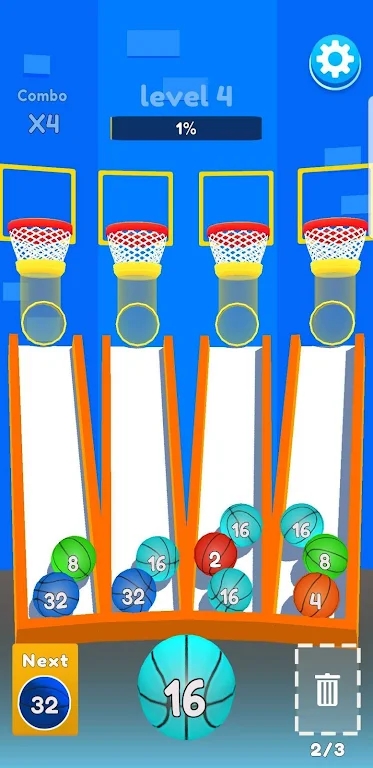 Basket2048游戏下载_Basket2048最新版下载v0.1 安卓版 运行截图3