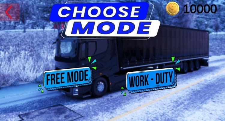 雪地欧洲卡车驾驶模拟游戏下载_雪地欧洲卡车驾驶模拟游戏手机版最新版 运行截图1