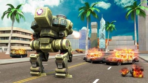向量战争机器人破坏_战争机器人下载最新版_2021战争机器人游戏下载 运行截图2