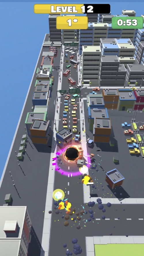 龙卷风摧毁城市3d中文最新版下载_龙卷风摧毁城市3d游戏手机版下载v1.0 安卓版 运行截图1