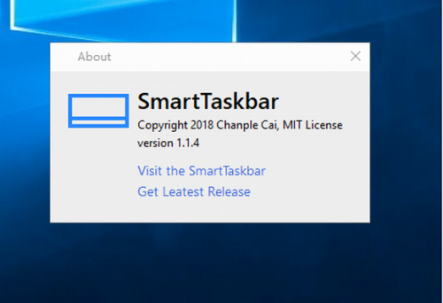 SmartTaskbar官方版下载_SmartTaskbar(隐藏任务栏软件) v1.1.6 免费版下载 运行截图1