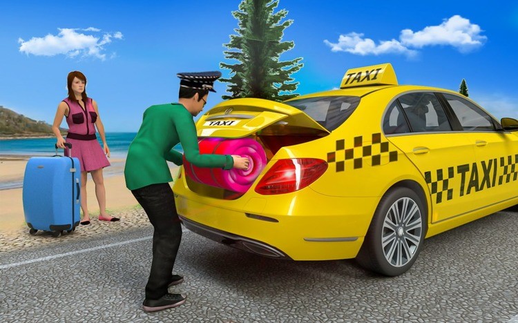 出租车驾驶模拟器2022游戏下载_出租车驾驶模拟器2022最新版 运行截图3