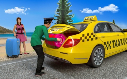 出租车驾驶模拟器2022游戏下载_出租车驾驶模拟器2022最新版 运行截图3