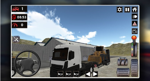 大卡车重型货运模拟器2022最新版下载_大卡车重型货运模拟器安卓官方版下载v2 运行截图1